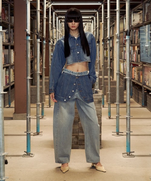 JOSE MOON デニムロングスカート JOSE MOON デニムスカート DENIM LONG SKIRT/デニムロング