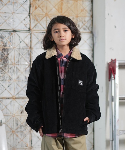 Quiksilver(クイックシルバー)の「QUIKSILVER/クイックシルバー アウター キッズ ボア ジャケット DNA SHERPA HARRINGTON YOUTH EQBJK03346(その他アウター・キッズ・オレンジ系/ブラック系・160cm/150cm/140cm)」の17枚目の写真