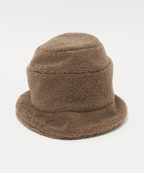 GRILLO（グリーロ）の「＜GRILLO＞ボア ハット（ハット・メンズ・ブラック/ブラウン系・FREE）」の4枚目の写真