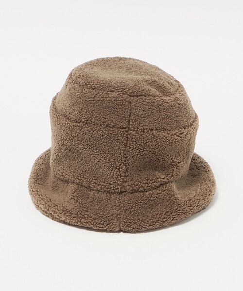 GRILLO（グリーロ）の「＜GRILLO＞ボア ハット（ハット・メンズ・ブラック/ブラウン系・FREE）」の6枚目の写真