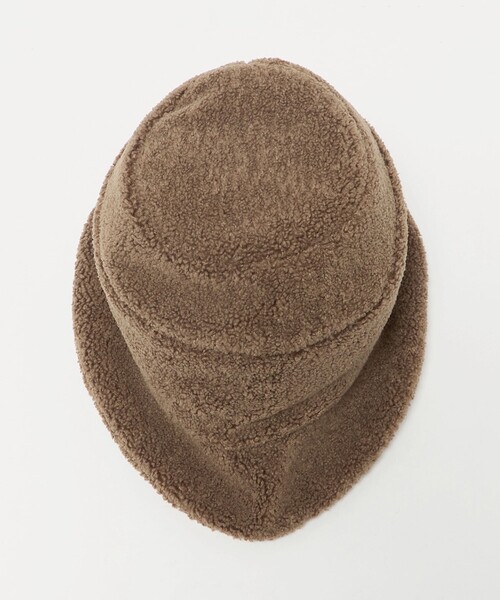 GRILLO（グリーロ）の「＜GRILLO＞ボア ハット（ハット・メンズ・ブラック/ブラウン系・FREE）」の7枚目の写真