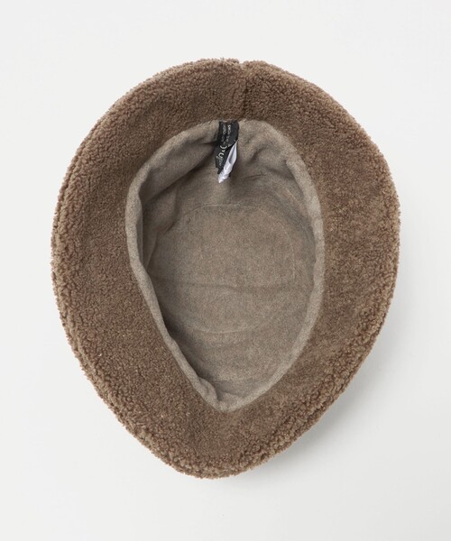 GRILLO（グリーロ）の「＜GRILLO＞ボア ハット（ハット・メンズ・ブラック/ブラウン系・FREE）」の8枚目の写真