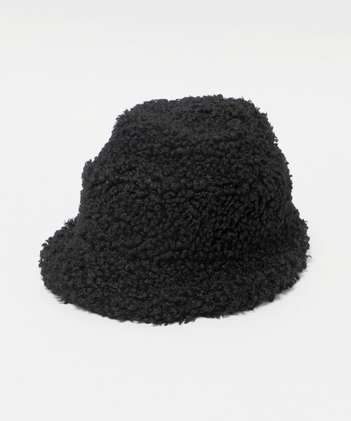 GRILLO（グリーロ）の「＜GRILLO＞ボア ハット（ハット・メンズ・ブラック/ブラウン系・FREE）」の10枚目の写真