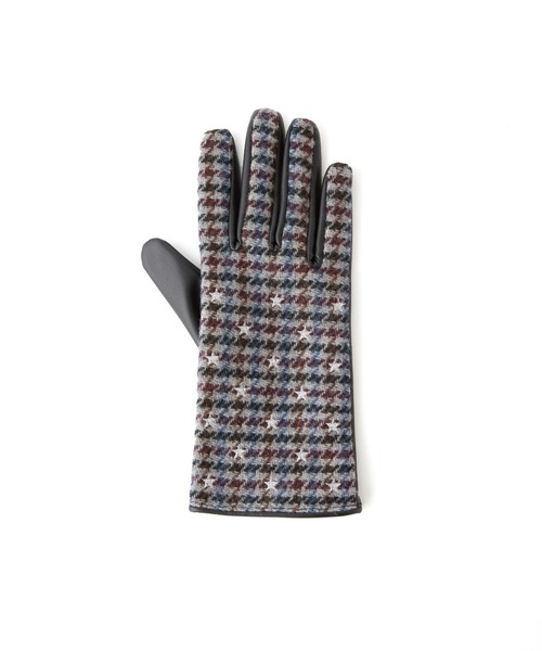 Casselini（キャセリーニ）の「Casselini(キャセリーニ)モチーフ刺繍手袋（手袋・レディース・ブラック/ベージュ/ブラウン/グレー・FREE）」の18枚目の写真