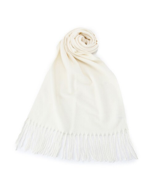 ITS'DEMO（イッツデモ）の「【8色／洗濯可】クリーミータッチ40幅無地ストール（ストール/ショール・レディース・ベージュ/ピンク/ピンク系/アイボリー/ブラック/ブラウン系/ブルーグリーン/グレー・00）」の2枚目の写真