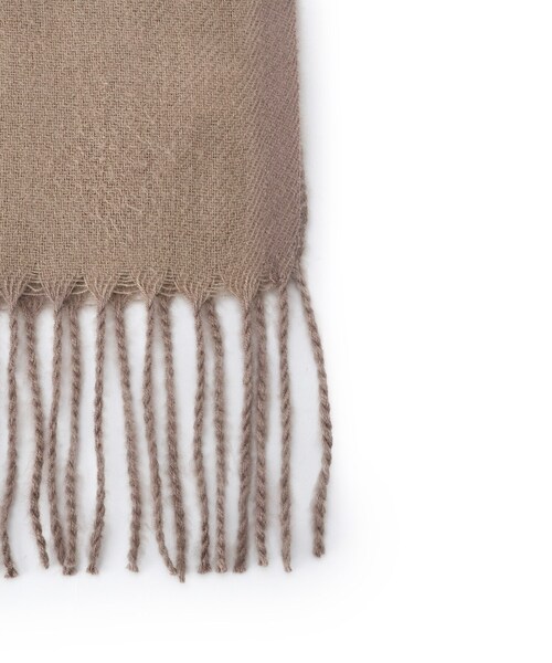 ITS'DEMO（イッツデモ）の「【8色／洗濯可】クリーミータッチ40幅無地ストール（ストール/ショール・レディース・ベージュ/ピンク/ピンク系/アイボリー/ブラック/ブラウン系/ブルーグリーン/グレー・00）」の11枚目の写真