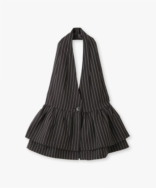 ANNA SUI NYC（アナ スイ エヌ ワイ シー）の「ピンストダイナーベスト（ベスト・レディース・ブラック/グリーン・FREE）」の11枚目の写真