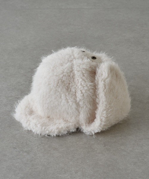 RAY CASSIN(レイカズン)の「フライトボアキャップ(キャップ・レディース・グレー/ブラック/ホワイト・FREE)」の20枚目の写真