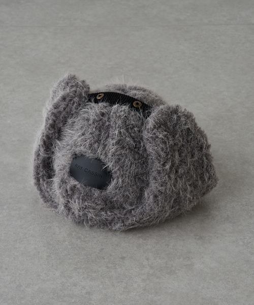 RAY CASSIN(レイカズン)の「フライトボアキャップ(キャップ・レディース・グレー/ブラック/ホワイト・FREE)」の12枚目の写真