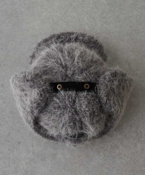 RAY CASSIN(レイカズン)の「フライトボアキャップ(キャップ・レディース・グレー/ブラック/ホワイト・FREE)」の13枚目の写真