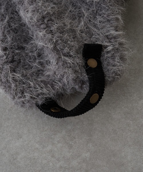 RAY CASSIN(レイカズン)の「フライトボアキャップ(キャップ・レディース・グレー/ブラック/ホワイト・FREE)」の10枚目の写真