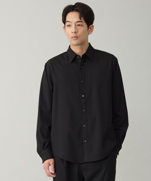 UNFILO(アンフィーロ)の「FLANNEL TOUCH シャツ(シャツ/ブラウス・メンズ・グレー系/ブラック系/ネイビー系1・MEDIUM/SMALL/X-LARGE/LARGE)」の1枚目の写真