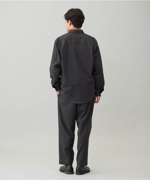 UNFILO(アンフィーロ)の「FLANNEL TOUCH シャツ(シャツ/ブラウス・メンズ・グレー系/ブラック系/ネイビー系1・MEDIUM/SMALL/X-LARGE/LARGE)」の8枚目の写真