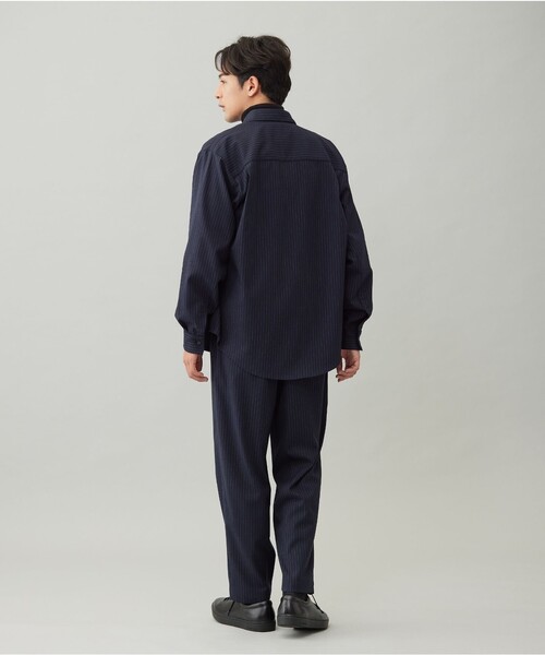 UNFILO(アンフィーロ)の「FLANNEL TOUCH シャツ(シャツ/ブラウス・メンズ・グレー系/ブラック系/ネイビー系1・MEDIUM/SMALL/X-LARGE/LARGE)」の11枚目の写真