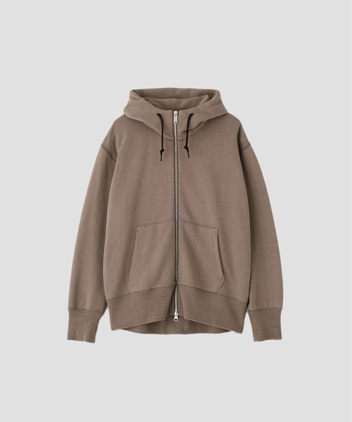 MHL.（エムエイチエル）の「LIGHT LOOPBACK COTTON（パーカー・レディース・ブラック/グレー・2）」の11枚目の写真