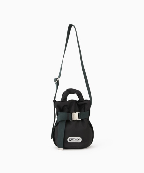 OUTDOOR PRODUCTS（アウトドアプロダクツ）の「ショルダーバッグ　OUTDOOR PRODUCTS　ＳＳサイズ（ショルダーバッグ・レディース・ブラック/シルバー/オレンジ・FREE）」の2枚目の写真