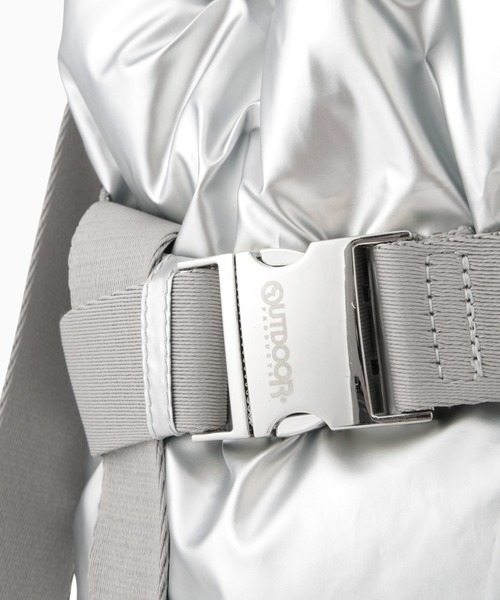 OUTDOOR PRODUCTS（アウトドアプロダクツ）の「ショルダーバッグ　OUTDOOR PRODUCTS　ＳＳサイズ（ショルダーバッグ・レディース・ブラック/シルバー/オレンジ・FREE）」の8枚目の写真