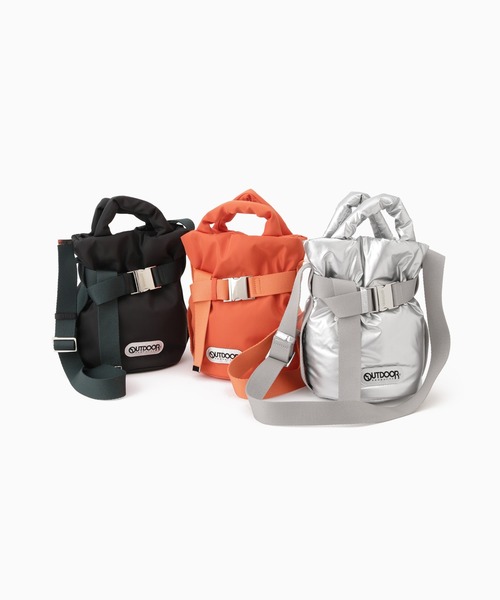 OUTDOOR PRODUCTS（アウトドアプロダクツ）の「ショルダーバッグ　OUTDOOR PRODUCTS　ＳＳサイズ（ショルダーバッグ・レディース・ブラック/シルバー/オレンジ・FREE）」の12枚目の写真