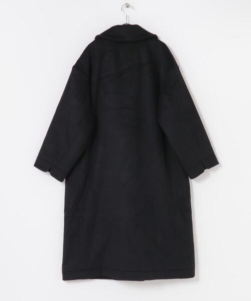 ITEMS URBANRESEARCH（アイテムズ アーバンリサーチ）の「ウールブレンドビッグコート（その他アウター・レディース・ブラック/ブラウン/チェック・FREE）」の14枚目の写真