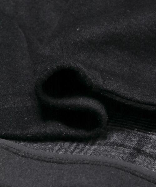 ITEMS URBANRESEARCH（アイテムズ アーバンリサーチ）の「ウールブレンドビッグコート（その他アウター・レディース・ブラック/ブラウン/チェック・FREE）」の15枚目の写真