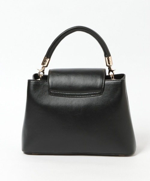 Andemiu（アンデミュウ）の「セパレートハンドバック602259（ハンドバッグ・レディース・ブラウン/ブラック/アイボリー・FREE）」の12枚目の写真