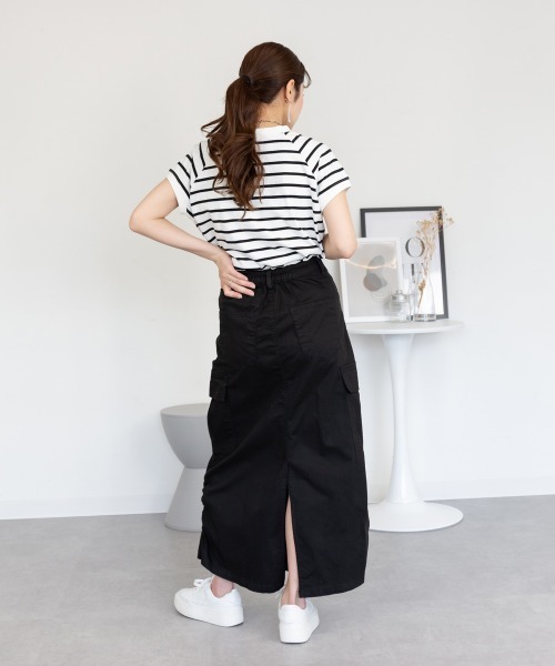 RCD(アールシーディー)の「ツイルカーゴスカート(スカート・レディース・カーキ/ブラック/チャコールグレー・L/M/LL)」の19枚目の写真