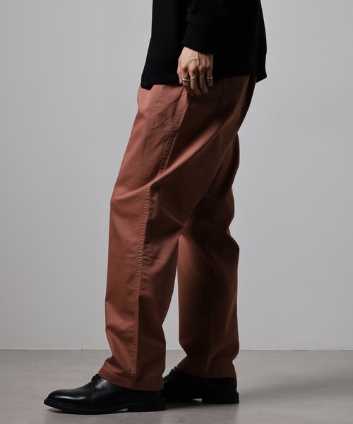 OMNES（オムネス）の「ストレッチツイルシェフパンツ（その他パンツ・レディース・カーキ/ブルーグレー/ライトブルー/オリーブ/ホワイト/テラコッタ/ブルー/グレー/ベージュ・L/M）」の5枚目の写真