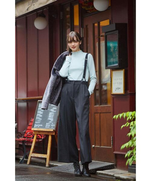 To b. by agnes b.(トゥービーバイアニエスベー)の「アニマルフリーファー ブルゾン(ブルゾン・レディース・グレー系その他・36/38/40)」の8枚目の写真