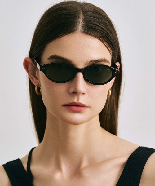 NUEF （ヌエフ）の「キャッツアイ型サングラス｜カラーレンズ｜トレンド｜紫外線対策｜UVカット｜サングラス｜NUEF｜COLOR SUNGLASSES（サングラス・レディース・ブラック系その他/グレー/ライトブラウン/ブラウン系その他2/クリア/ブラウン/ブラック/ブラウン系その他・FREE）」の6枚目の写真