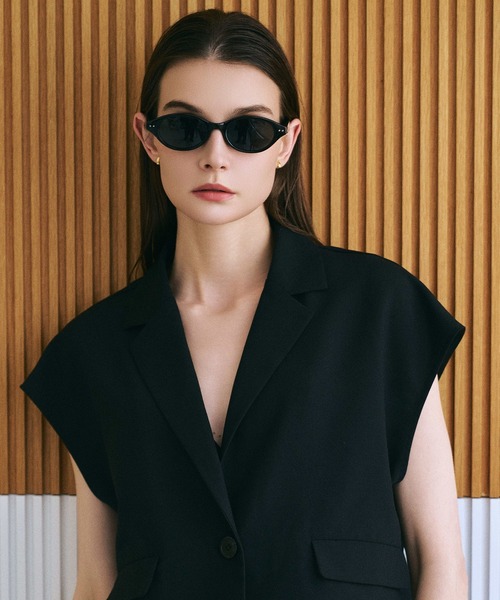 NUEF （ヌエフ）の「キャッツアイ型サングラス｜カラーレンズ｜トレンド｜紫外線対策｜UVカット｜サングラス｜NUEF｜COLOR SUNGLASSES（サングラス・レディース・ブラック系その他/グレー/ライトブラウン/ブラウン系その他2/クリア/ブラウン/ブラック/ブラウン系その他・FREE）」の11枚目の写真