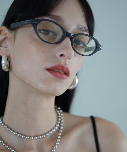 NUEF （ヌエフ）の「キャッツアイ型サングラス｜カラーレンズ｜トレンド｜紫外線対策｜UVカット｜サングラス｜NUEF｜COLOR SUNGLASSES（サングラス・レディース・ブラック系その他/グレー/ライトブラウン/ブラウン系その他2/クリア/ブラウン/ブラック/ブラウン系その他・FREE）」の19枚目の写真