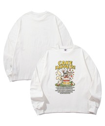 HOOK -original-　アメリカンカートゥーンキャラクターフロントプリントロンTEE