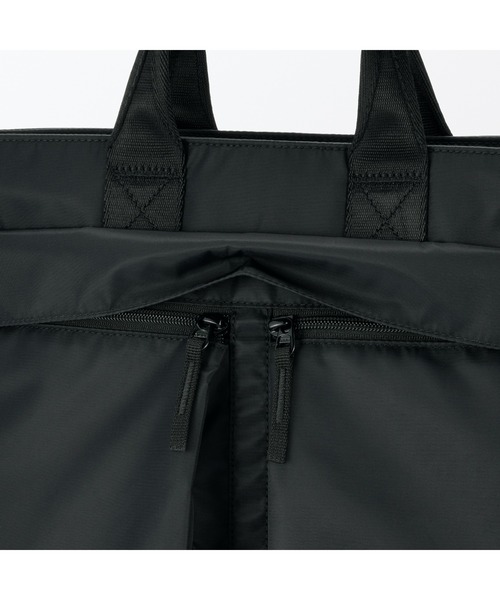 無印良品（ムジルシリョウヒン）の「撥水　ナイロン　２ＷＡＹ　トートバッグ（トートバッグ・レディース・ブラック・FREE）」の15枚目の写真
