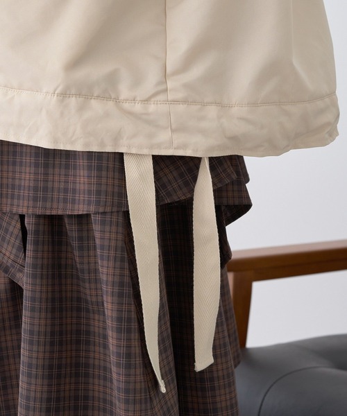 earth music&ecology(アースミュージックアンドエコロジー)の「【2025AW】リバーシブルMA-1(MA-1・レディース・ブラック/ライトベージュ・FREE)」の17枚目の写真