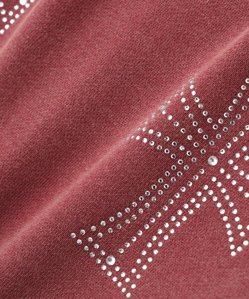 UNKNOWN LONDON（アンノウン・ロンドン）の「UNKNOWNLONDON/アンノウンロンドン/Outline Rhinestone Hoodie（パーカー・メンズ・レッド/ブラック/ベージュ・M/L/XL）」の10枚目の写真