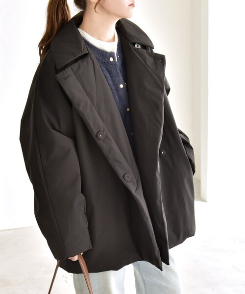 JEAN NASSAUS 中綿 パッチワーク コート ジャケット アウター　3 JEAN NASSAUS 中綿 パッチワーク コート ジャケット アウター 3