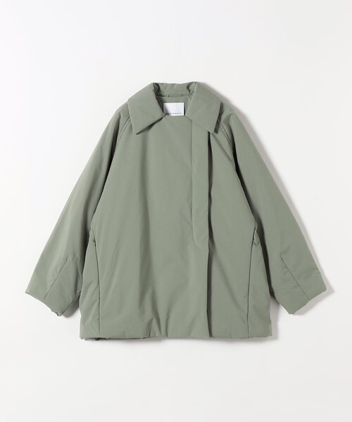 quaranciel:〈撥水加工〉中綿 テーラード ミドル Wボタン ジャケット