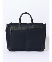 SUIT SQUARE | 2WAYブリーフケース ナイロン×レザー(ビジネスバッグ)