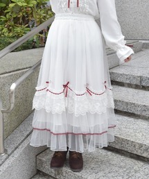 axes femme Chalmiere FancyDollsスカート　白 axes femme Chalmiere FancyDollsスカート 白 FancyDolls