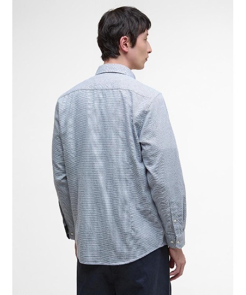 Barbour（バブアー）の「Turnerスモールチェックシャツ（アジアフィット）（シャツ/ブラウス・メンズ・ネイビー/グレー・MEDIUM/SMALL/LARGE）」の10枚目の写真