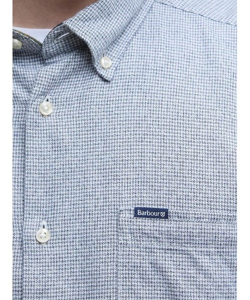 Barbour（バブアー）の「Turnerスモールチェックシャツ（アジアフィット）（シャツ/ブラウス・メンズ・ネイビー/グレー・MEDIUM/SMALL/LARGE）」の12枚目の写真