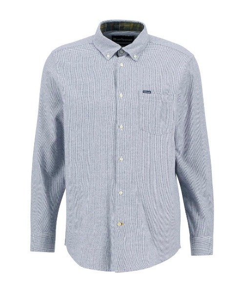 Barbour（バブアー）の「Turnerスモールチェックシャツ（アジアフィット）（シャツ/ブラウス・メンズ・ネイビー/グレー・MEDIUM/SMALL/LARGE）」の13枚目の写真