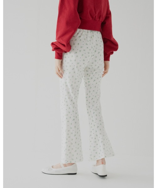 April Jane（エイプリルジェーン）の「コットンフレアパンツ（その他パンツ・レディース・グレー/ホワイト・MEDIUM/SMALL）」の4枚目の写真