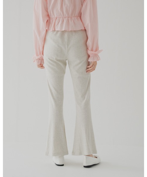 April Jane（エイプリルジェーン）の「コットンフレアパンツ（その他パンツ・レディース・グレー/ホワイト・MEDIUM/SMALL）」の11枚目の写真