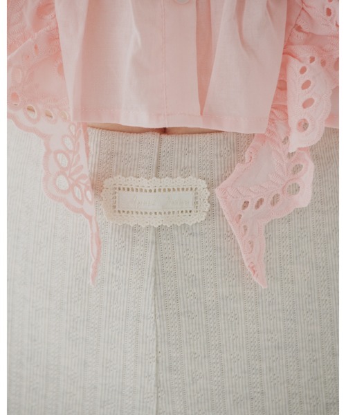 April Jane（エイプリルジェーン）の「コットンフレアパンツ（その他パンツ・レディース・グレー/ホワイト・MEDIUM/SMALL）」の12枚目の写真