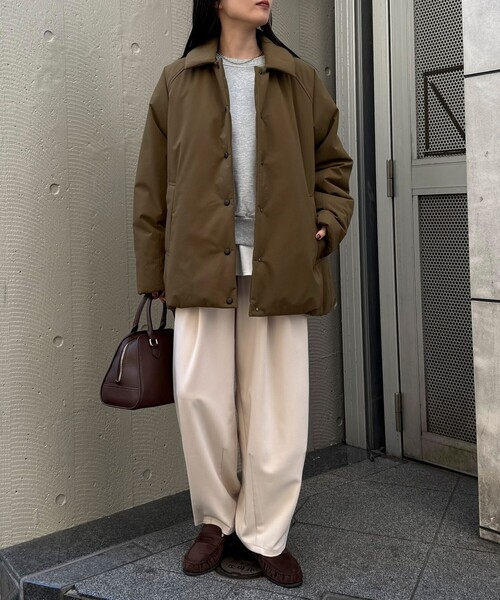 軽くて暖かい◎】Sorona PADDING COAT（ダッフルコート）｜fredy emue