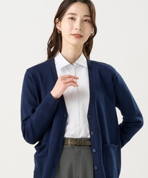 TOKYO SHIRTS | もちもち Vネック ミドル カーディガン(カーディガン/ボレロ)