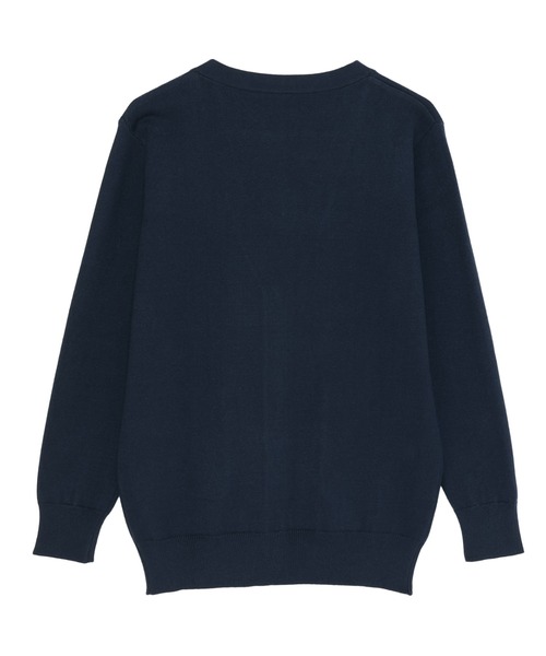 TOKYO SHIRTS（トウキョウシャツ）の「もちもち Vネック ミドル カーディガン（カーディガン/ボレロ・レディース・ネイビー/チャコール/ブラック・L/LL/M）」の19枚目の写真