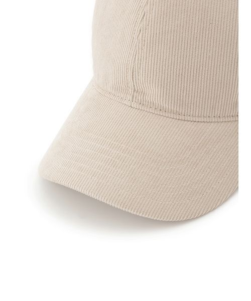 Mila Owen（ミラオーウェン）の「M刺繍コーデュロイキャップ（キャップ・レディース・キャメル/ピンク/ベージュ・F）」の8枚目の写真