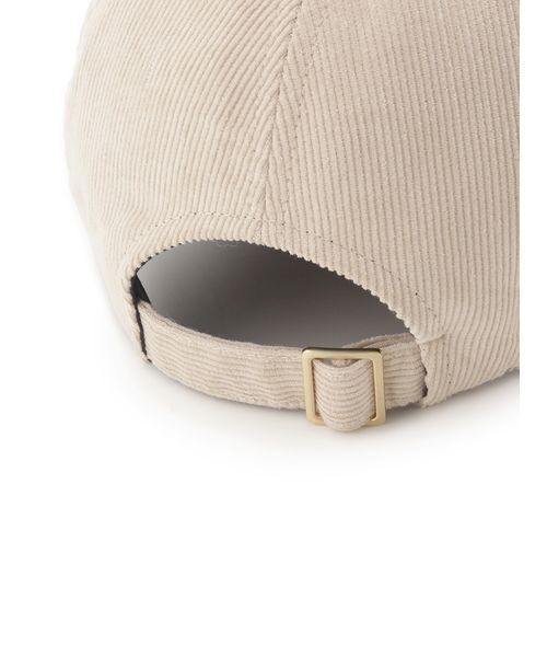 Mila Owen（ミラオーウェン）の「M刺繍コーデュロイキャップ（キャップ・レディース・キャメル/ピンク/ベージュ・F）」の10枚目の写真